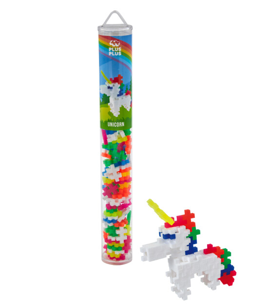Plus-Plus Yaratıcı Blok Tüp // Unicorn (100 Parça)