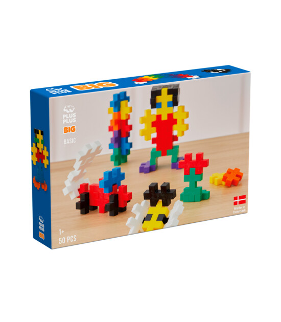Plus-Plus Learn to Build Yaratıcı Blok Bıg // Basic Mix (50 Parça)