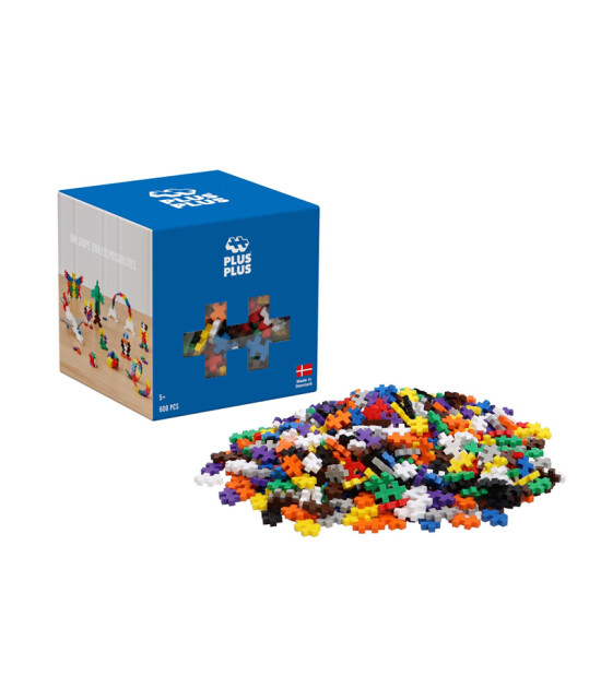 Plus-Plus Learn to Build Yaratıcı Blok // Basic Colormix (600 Parça)