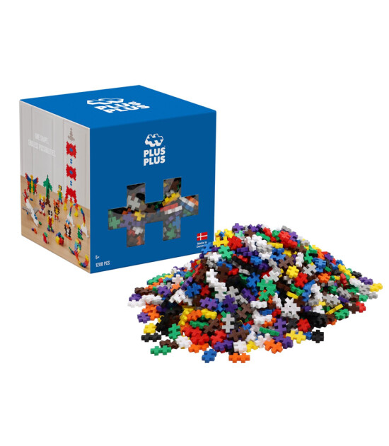 Plus-Plus Learn to Build Yaratıcı Blok // Basic Colormix (1200 Parça)