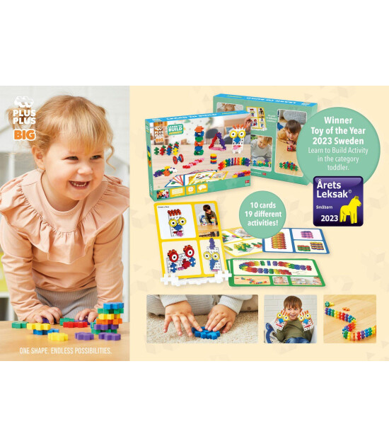 Plus-Plus Big Yaratıcı Blok // Build (130 Par&ccedil;a)