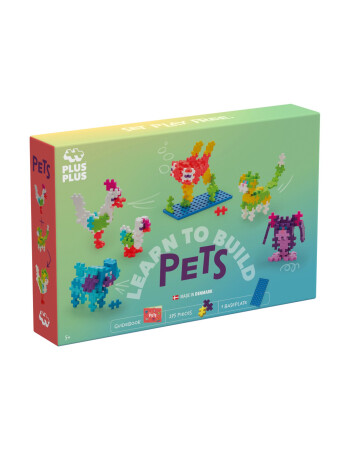 Plus-Plus Learn to Build Yaratıcı Blok // Pets (275 Par&ccedil;a)