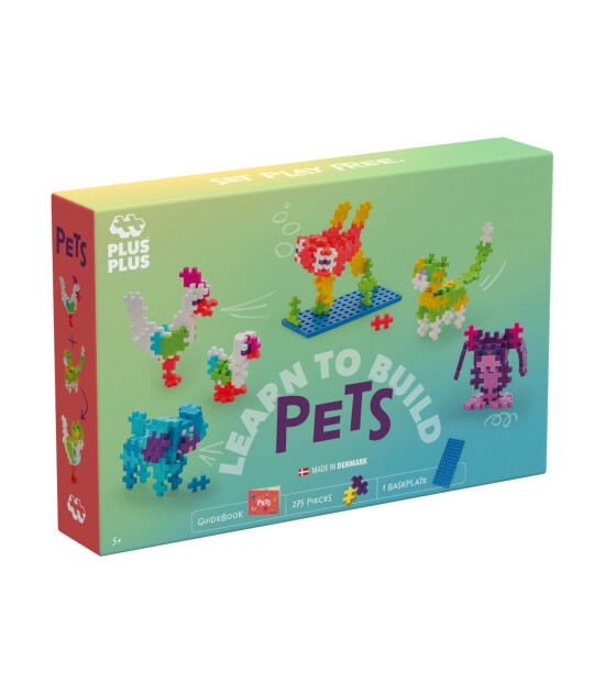 Plus-Plus Learn to Build Yaratıcı Blok // Pets (275 Parça)