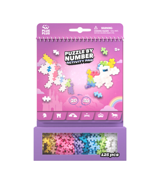 Plus-Plus Puzzle by Number Yaratıcı Blok // Fairy Tale (125 Par&ccedil;a)