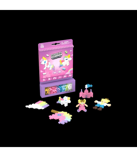 Plus-Plus Puzzle by Number Yaratıcı Blok // Fairy Tale (125 Par&ccedil;a)