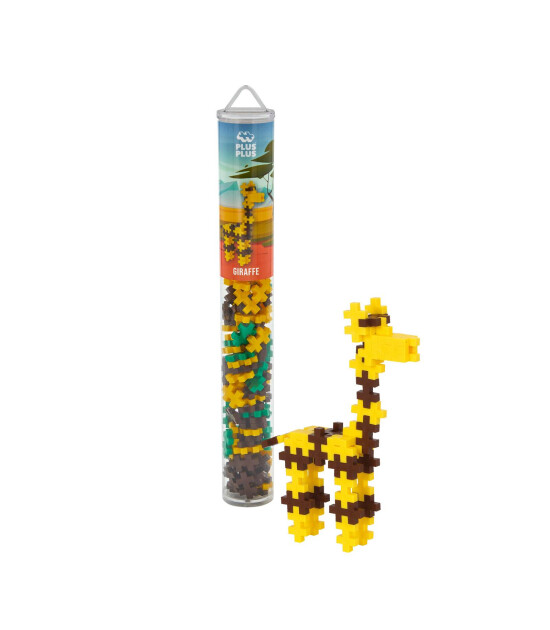 Plus-Plus Yaratıcı Blok Tüp // Giraffe (100 Parça)