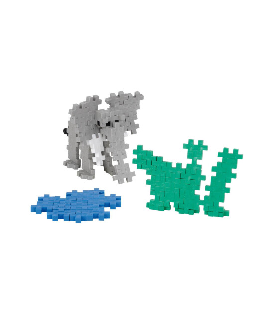 Plus-Plus Yaratıcı Blok Tüp // Elephant (100 Parça)