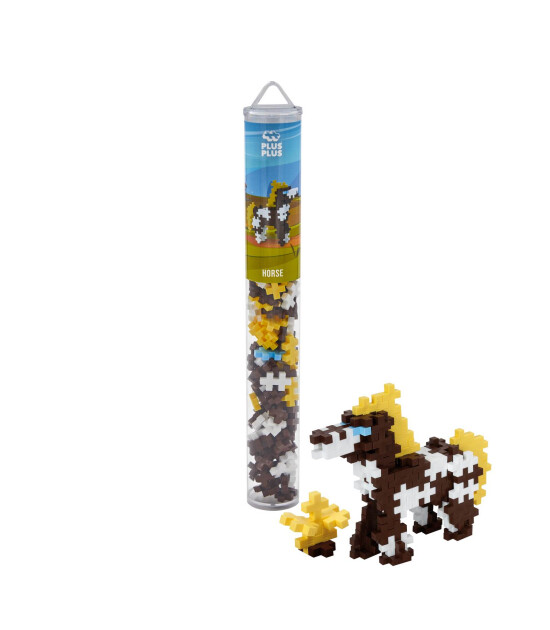 Plus-Plus Yaratıcı Blok Tüp // Horse (100 Parça)