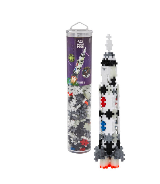 Plus-Plus Yaratıcı Blok T&uuml;p // Saturn Rocket (240 Par&ccedil;a)