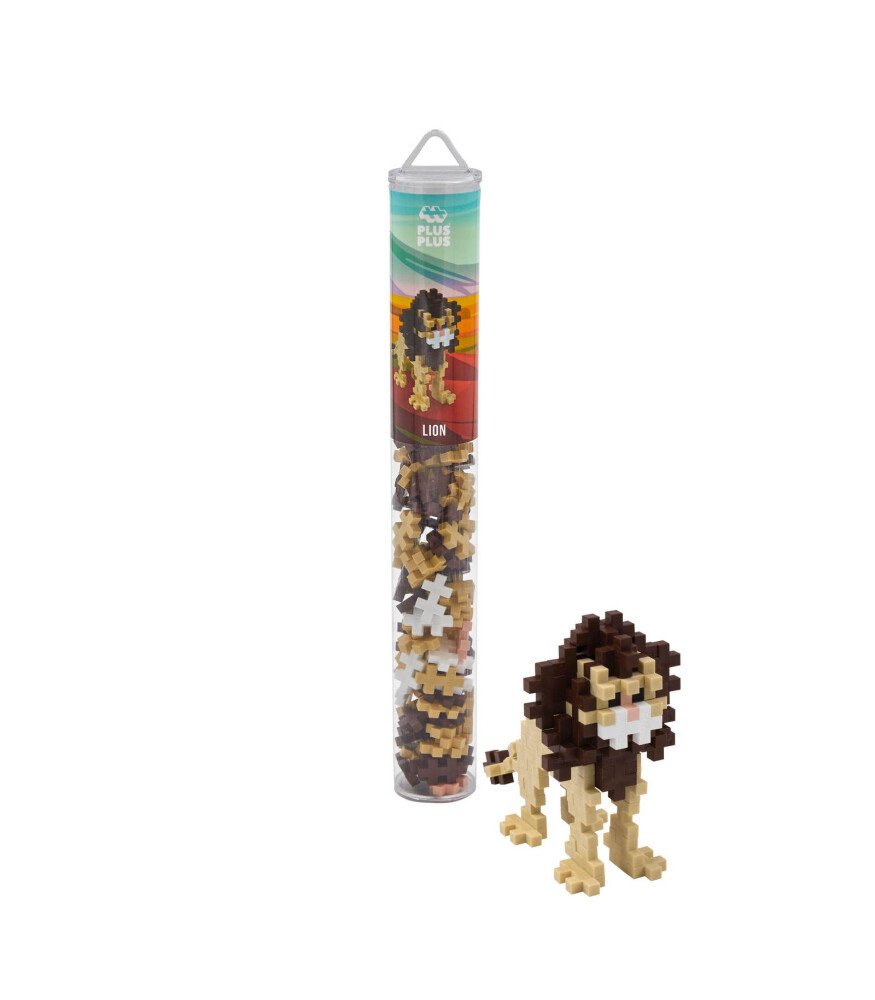 Plus-Plus Super Tube - Glow-In-The Dark Mix -500 Pieces, Kids Ages 5