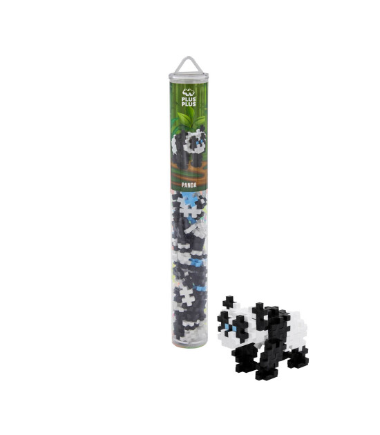 Plus-Plus Yaratıcı Blok Tüp // Panda (100 Parça)