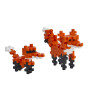 Plus-Plus Big Yaratıcı Blok T&uuml;p // Wild Animals Fox (100 Par&ccedil;a)