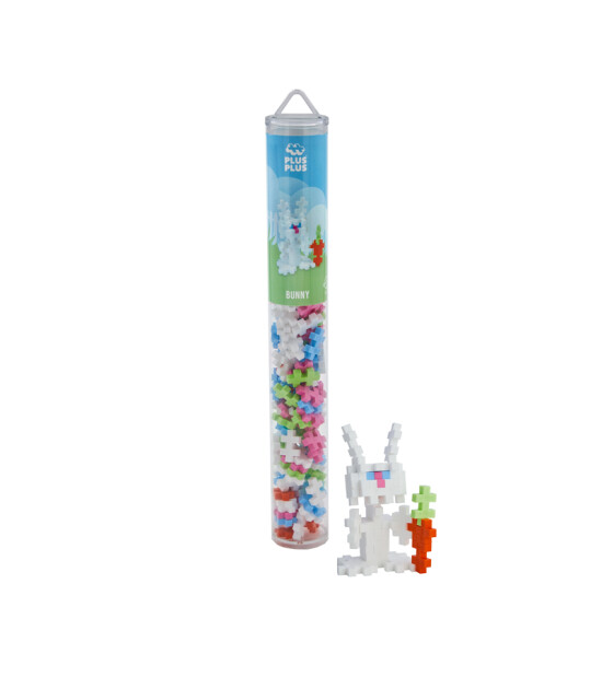 Plus-Plus Big Yaratıcı Blok Tüp // Bunny (100 Parça)