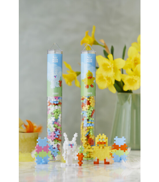 Plus-Plus Big Yaratıcı Blok Tüp // Bunny (100 Parça)