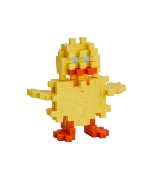Plus-Plus Big Yaratıcı Blok Tüp // Chick (100 Parça)