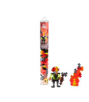 Plus-Plus Big Yaratıcı Blok Tüp // Fire (100 Parça)