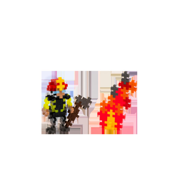 Plus-Plus Big Yaratıcı Blok Tüp // Fire (100 Parça)