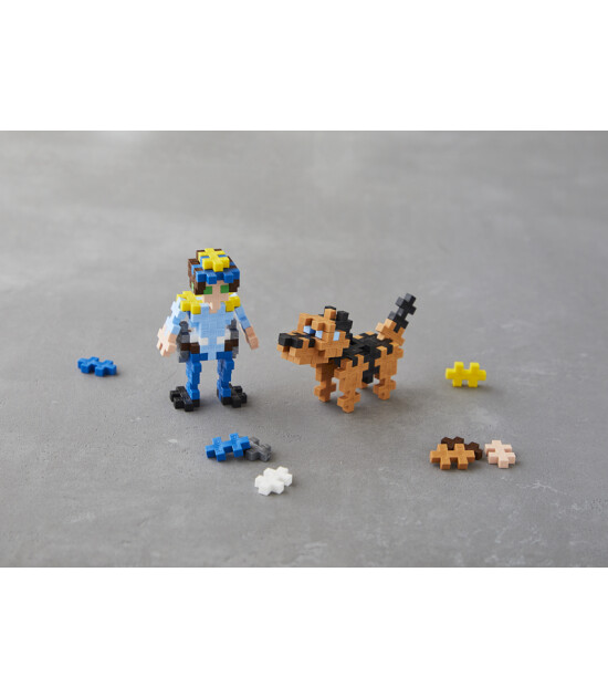 Plus-Plus Big Yaratıcı Blok Tüp // Police (100 Parça)