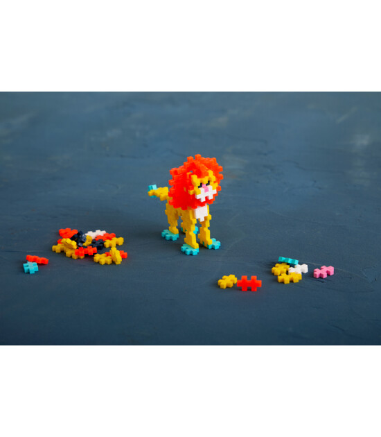 Plus-Plus Big Yaratıcı Blok Tüp // Lion (100 Parça)