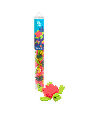 Plus-Plus Big Yaratıcı Blok Tüp // Sea Turtle (100 Parça)