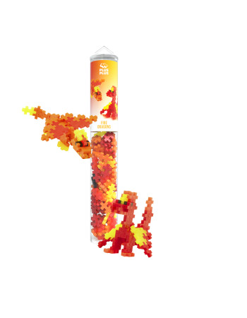 Plus Plus PLUS-PLUS FIRE DRAGONS / 100 PCS TUBE