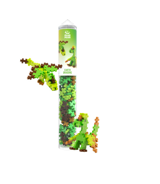 Plus Plus PLUS-PLUS EARTH DRAGONS / 100 PCS TUBE
