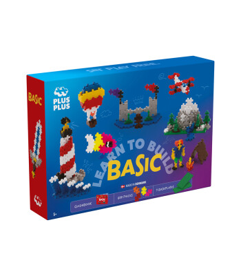 Plus-Plus Learn to Build Yaratıcı Blok // Basic (600 parça)