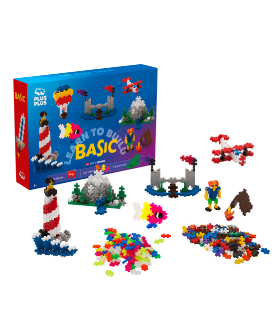 Plus-Plus Learn to Build Yaratıcı Blok // Basic (600 parça)
