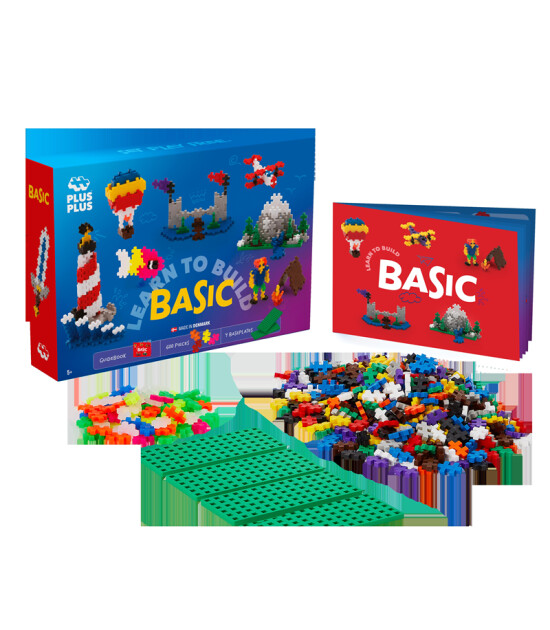 Plus-Plus Learn to Build Yaratıcı Blok // Basic (600 parça)