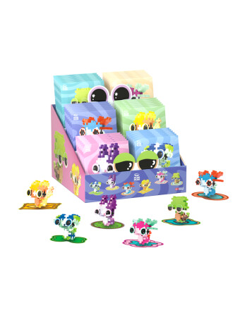 Plus Plus PLUS-PLUS PET PACKETS DISPLAY 36 PCS