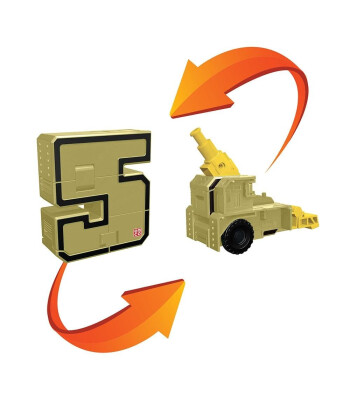 Pocket Morphers  D&ouml;n&uuml;şebilen Numaralar Savaş Topu                 