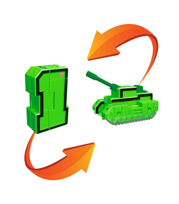 Pocket Morphers Dönüşebilen Numaralar Tank