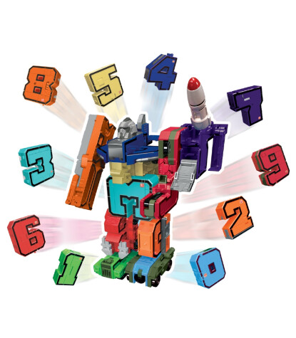 Pocket Morphers Dönüşebilen Numaralar 10'lu Set