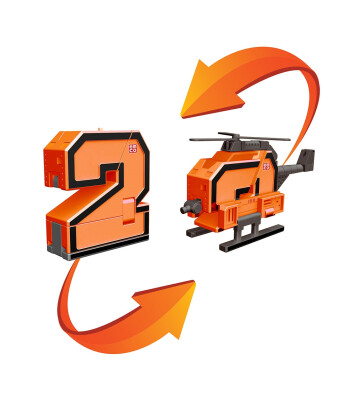 Pocket Morphers Dönüşebilen Numaralar Helikopter