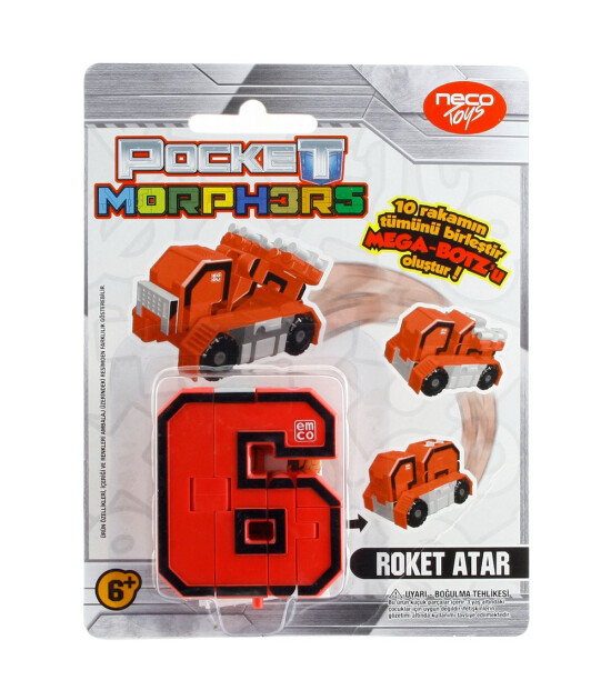 Pocket Morphers Dönüşebilen Numaralar Roket Atar
