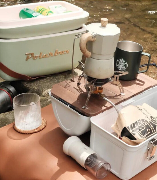 Polarbox Cooler Soğutucu &Ccedil;anta Gold Edition (20L) // Olive Green