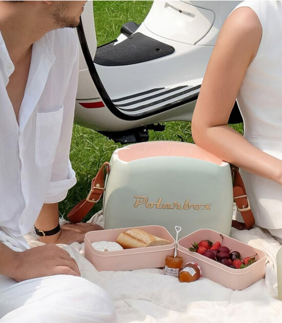 Polarbox CoolerBag Soğutucu &Ccedil;anta Classic (6L) // Matcha - Gold