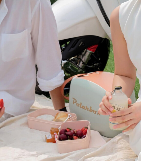 Polarbox CoolerBag Soğutucu &Ccedil;anta Pop Edition (6L) // Bubblegum Pink - Yellow