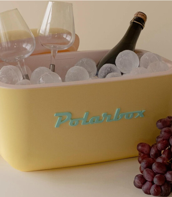 Polarbox Cooler Soğutucu &Ccedil;anta Classic (20L) // Amarillo - Verde Agua