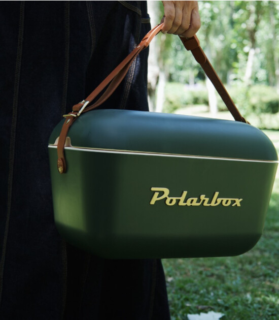 Polarbox Cooler Soğutucu &Ccedil;anta Gold Edition (20L) // Verde Forest