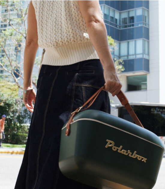 Polarbox Cooler Soğutucu &Ccedil;anta Gold Edition (20L) // Verde Forest