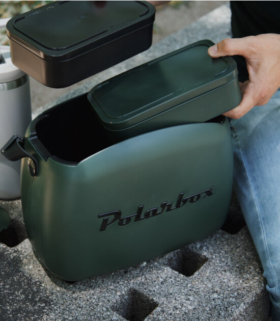 Polarbox CoolerBag Soğutucu &Ccedil;anta Special Edition (6L) // Verde Forest - Black