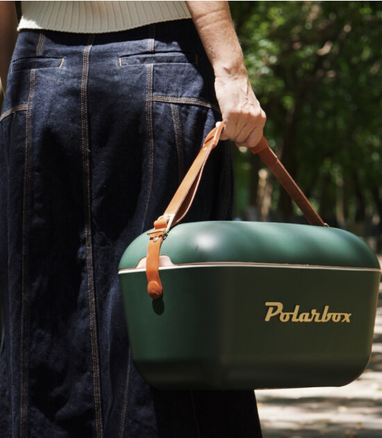 Polarbox Cooler Soğutucu &Ccedil;anta Gold Edition (12L) // Verde Forest