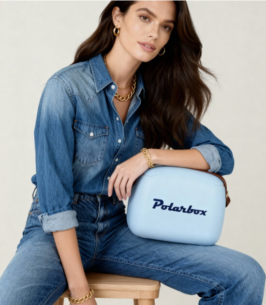 Polarbox CoolerBag Soğutucu &Ccedil;anta Classic (6L) // Bruma - Denim
