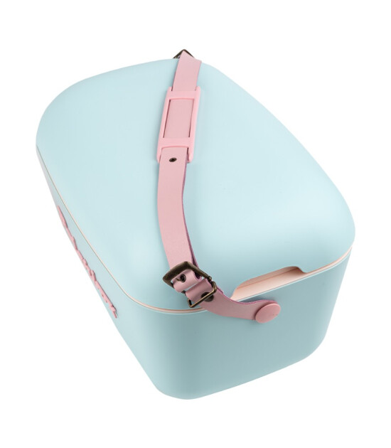 Polarbox Cooler Soğutucu &Ccedil;anta Pop Edition (12L) // Celeste - Rosa Baby