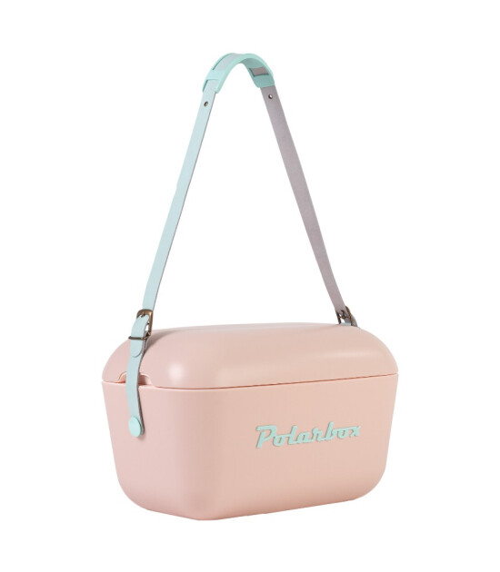 Polarbox Cooler Soğutucu &Ccedil;anta Pop Edition (12L) // Nude &ndash; Cyan