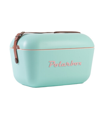Polarbox Cooler Soğutucu Çanta Classic (12L) // Verde Agua - Rosa Baby