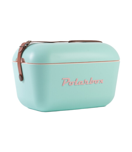 Polarbox Cooler Soğutucu &Ccedil;anta Classic (12L) // Verde Agua - Rosa Baby