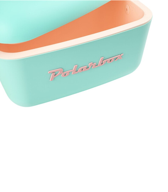 Polarbox Cooler Soğutucu &Ccedil;anta Classic (12L) // Verde Agua - Rosa Baby