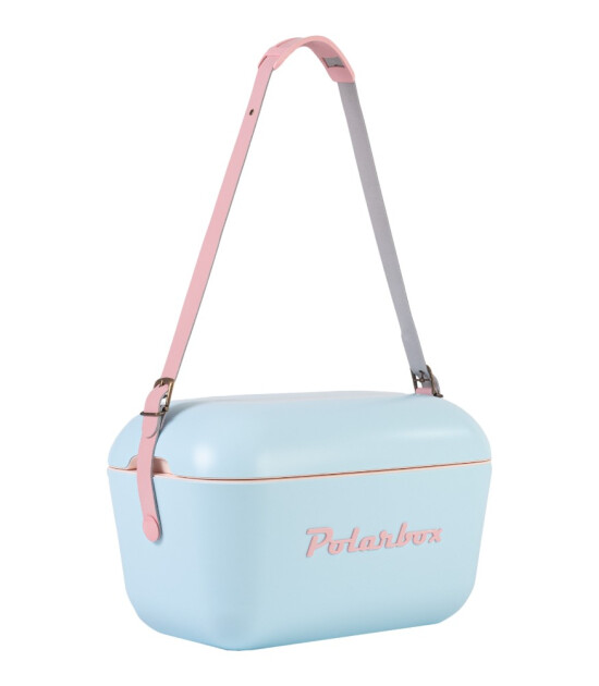 Polarbox Cooler Soğutucu &Ccedil;anta Pop Edition (20L) // Celeste - Rosa Baby